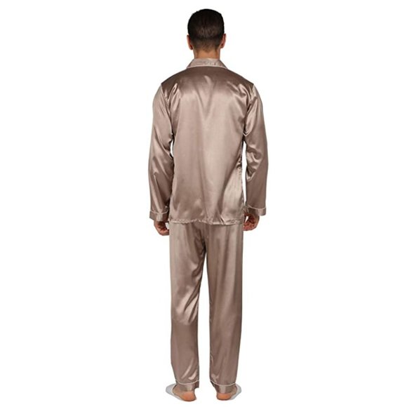 NEW Mens Silky Satin Sleepware